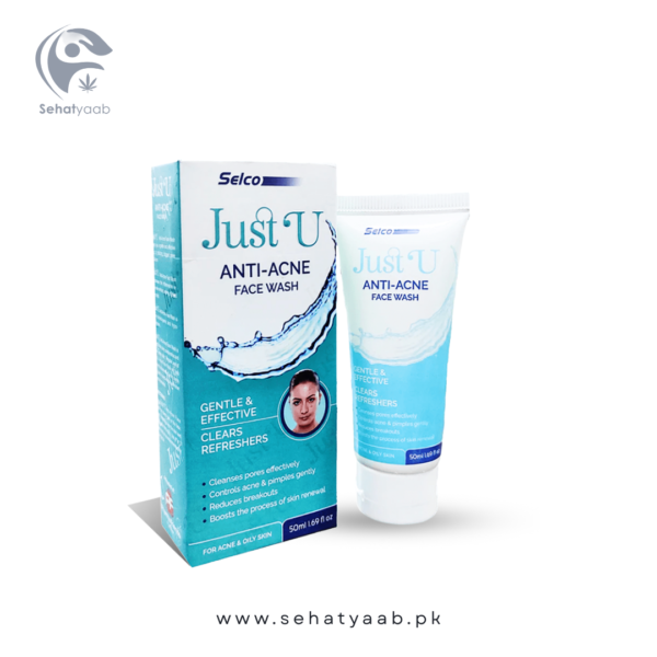 Just U Anti Acne Facewash — Salicylic & Antibacterial