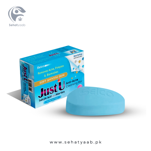 Just U Anti Acne Soap — Deep Pore Cleansing Bar
