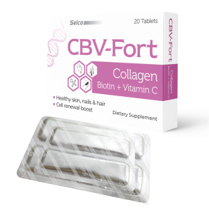 "CBV Fort – Beauty Supplement with Collagen, Biotin & Vitamin C for Radiant Skin & Strong Hair"