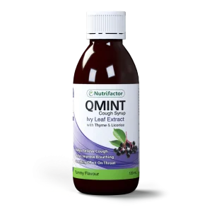 "Qmint - Natural Cough remedy syrup for kids"