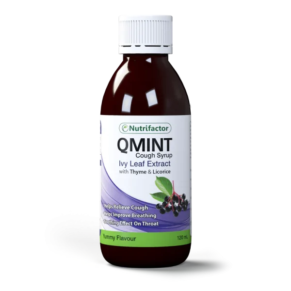 "Qmint - Natural Cough remedy syrup for kids"