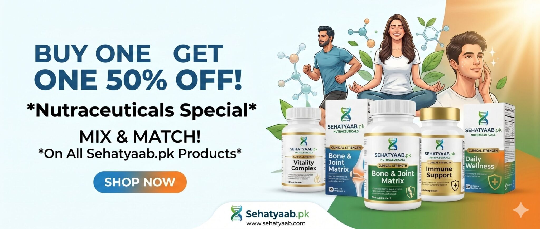 BOGO 50% OFF